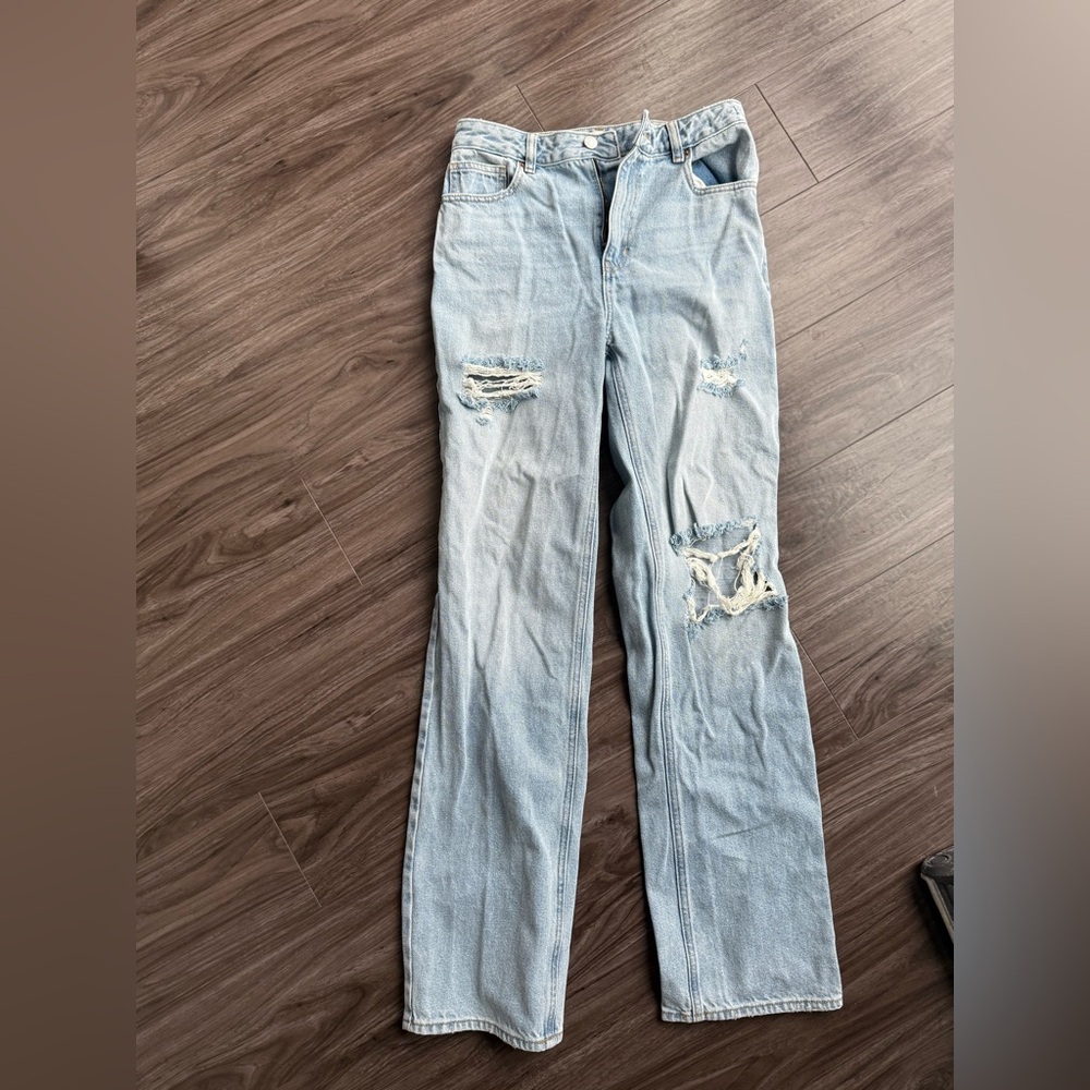 PacSun Light Blue Distressed 90s boyfriend Jean